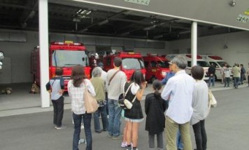 ポレスターステーションシティ本庄　中央消防署見学会　２０１８年５月１２日開催