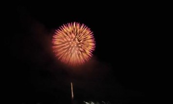 セシーズ弘前公園　花火観覧会　２０１８年８月２０日開催